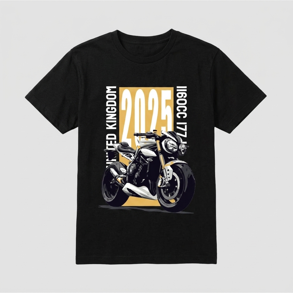 Vintage Bike T-Shirt Retro Motorcycle Rider