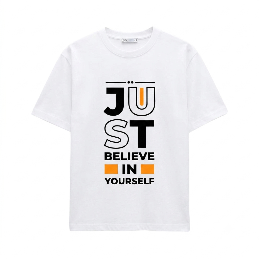 Just Belive In Yourself Motivational T-Shirt