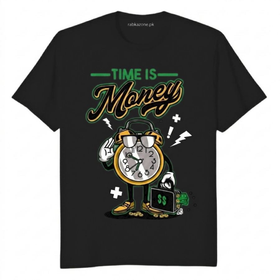 Time In Monday Watch Colorfull T-Shirt